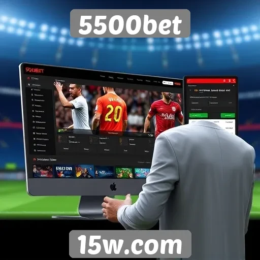 Experiência do usuário no site 5500bet